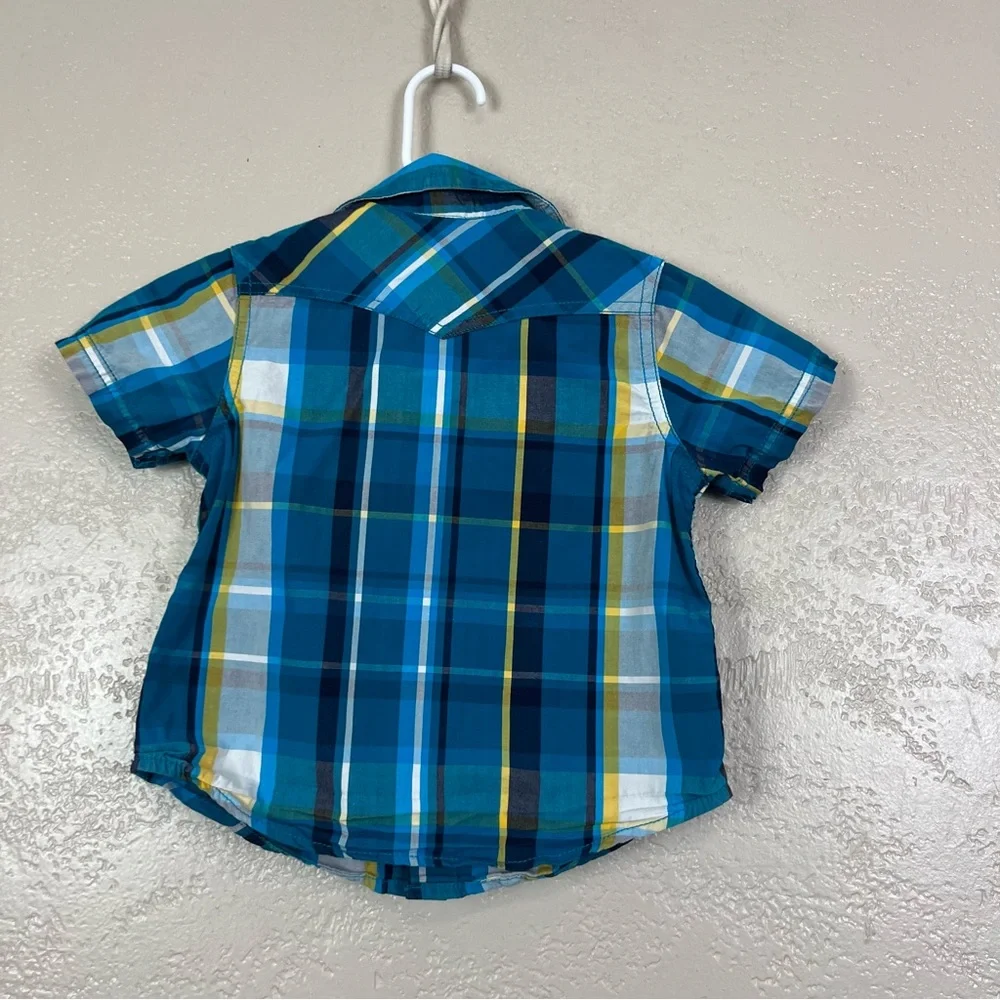 Lot of 6 Baby Boys Multicolor Bottom Shirts Size‎ 22 Months Summer